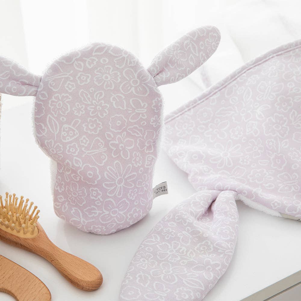 Organic Hooded Towel - Whimsical Wonderland