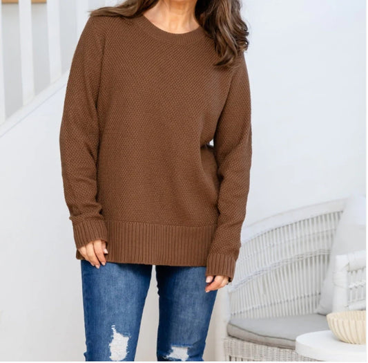 Chocolate knit