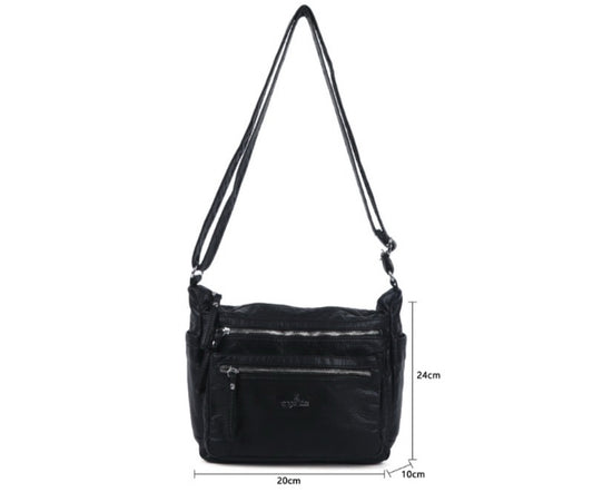 Black medium handbag