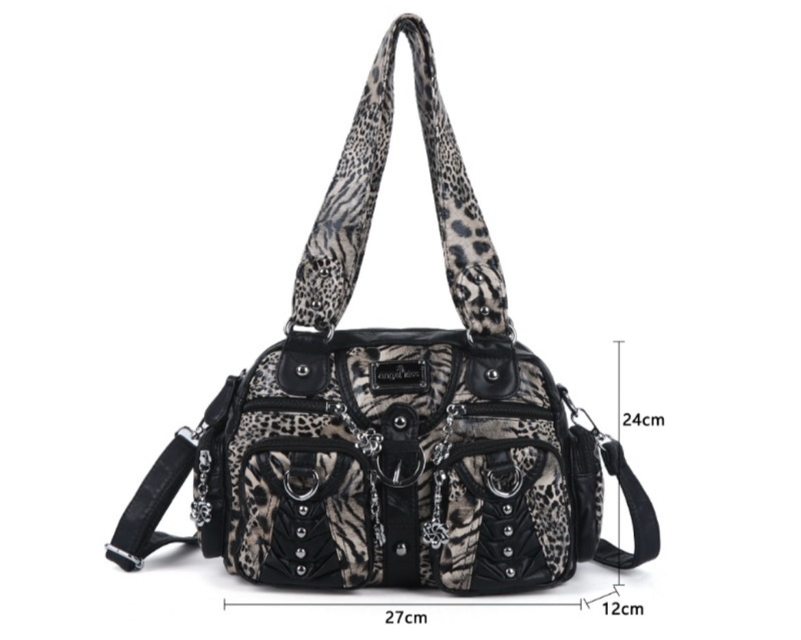 Leopard handbag